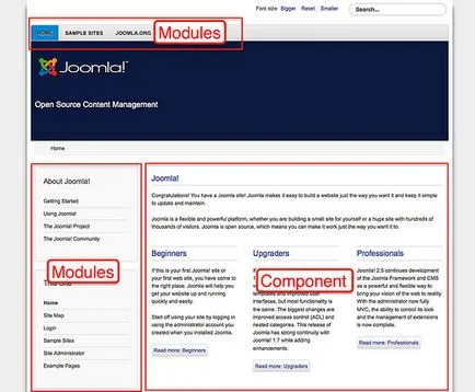 уеб дизайн за Joomla - Joomla - Урок 3