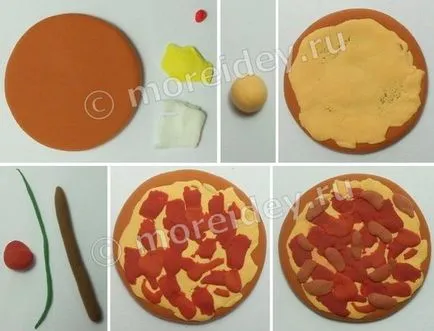 Élelmiszer Doll pizza saját kezűleg