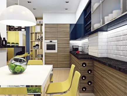 Eco konyha hogyan díszítik, javítási és design a konyhában kezével
