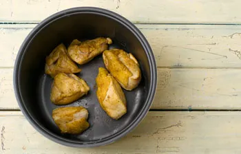 Hússzeletek csirke multivarka - recept lépésről lépésre fotók