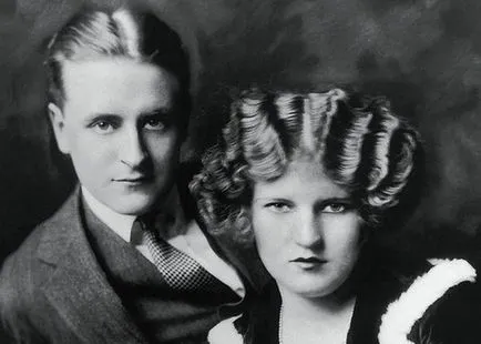 Francis Scott Fitzgerald și Zelda Sayre pe de cealaltă parte a paradisului