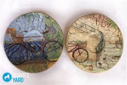 Decoupage lemezek szalvéták kezük - kezdőknek, lépésről lépésre, serviceyard-otthona kényelmében