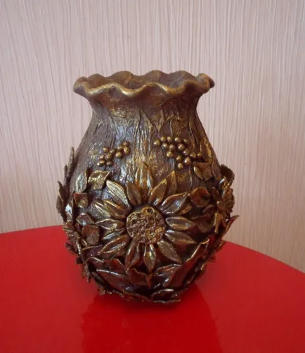 Díszítő vázák súlyú keraplast