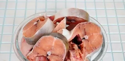 Pink сьомга в тесто (в тиган във фурната) рецепти със снимки