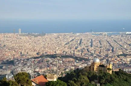 Tibidabo-hegyre - Barcelona, ​​Katalónia és Spanyolország