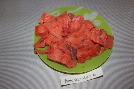 Pink сьомга в тесто като готвач - стъпка по стъпка рецепти със снимки у дома