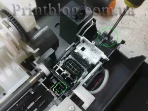 Инструкции за демонтаж EPSON STYLUS cx4300, блог за ремонт принтер