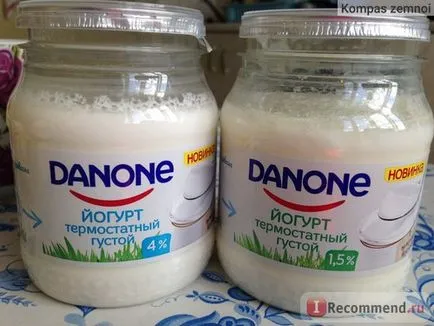 Iaurtul danone termostat o grosime de 1, 5% - „iaurt termostat difera de orice alta