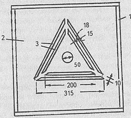 Pcheloudalitel produc propriile mâini desene, dimensiuni