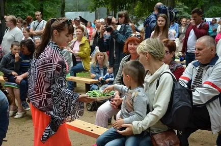 Ahogy Demidov Lukhovitsky uborka a barátokkal, hogy vezesse a megyei