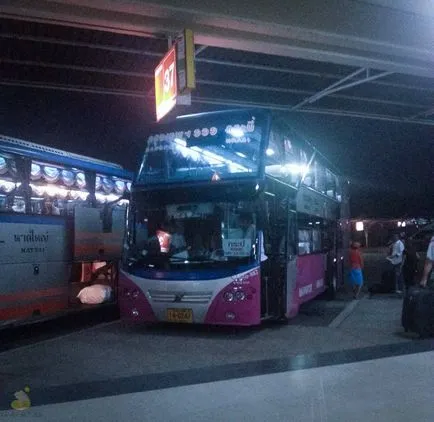 Hogyan lehet eljutni a Krabi honnan Pattaya City busszal