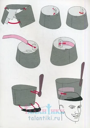 Как да си направим хартия шапка хусарски