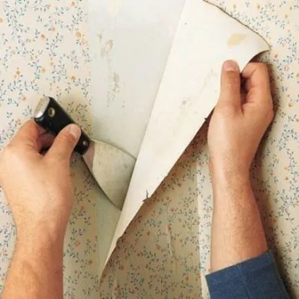 Cum să clei de perete de hârtie pe perete și tavan