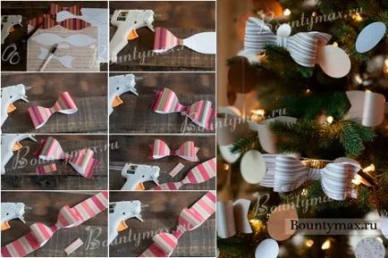 Cum decora frumos un pom de Crăciun cu mâinile ideile originale foto