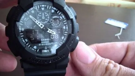 Hogyan kell helyesen konfigurálni g shock ga 100 nézni kínai