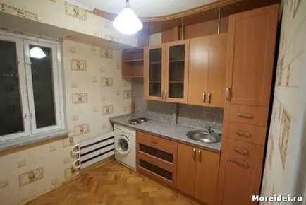 Design de bucătării în brezhnevki crea un interior elegant și confortabil