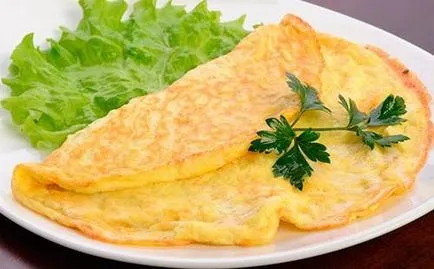 Főzni egy omlettet diéta receptek gyors reggeli - az életem