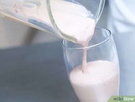 Cum de a găti un shake de ciocolată cu Nesquik