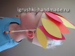 Как да си направите маска на индийски със своите собствени ръце, играчки и игри с ръцете си меки и плетени играчки,