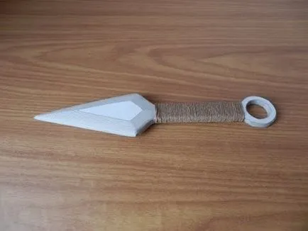 Cum de a face kunai de hârtie pe