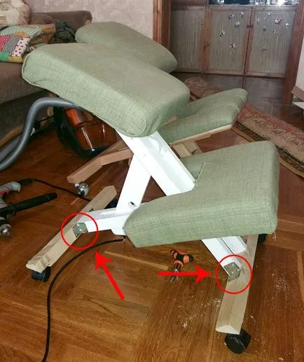 Как да си направим ортопедичен коляното стол с ръце