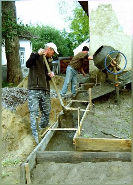 Как да си направим основа за продължаване на срока - как да копаят основите правилно - ремонт на къщи