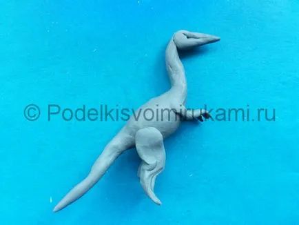 Cum orb Spinosaurus din plastilină