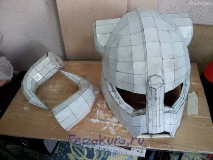 Cum de a face propriile dvs. mâini Dragonborn Casca, pepakura