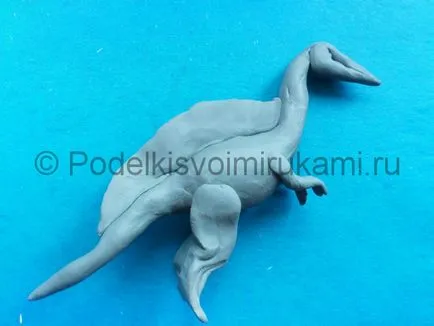 Cum orb Spinosaurus din plastilină