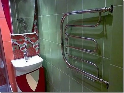 Cum se ascunde un port-prosop încălzit în baie