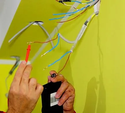 Cum este diagnosticul și repararea de cabluri electrice, elektik v domul