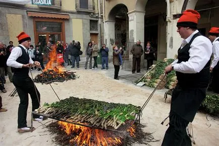 Kalsotada hagyma fesztivál katalán borász