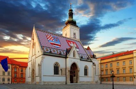 Látnivalók Zagreb (Horvátország) - egy fotó és egy leírást arról, hogy a zágrábi