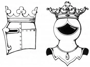 Canoanele de Heraldică - stratul de componente de arme - embleme și gravuri