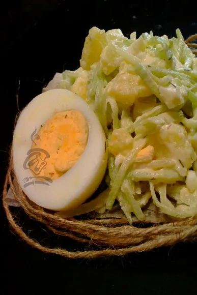 Картофена салата с репички