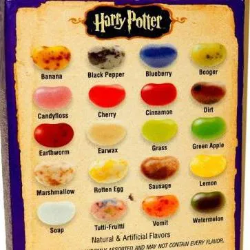 Bertie Botts édességek - a kedvenc csemege varázslók