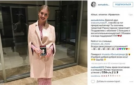 Kristina Asmus schegolnula trend rúzs