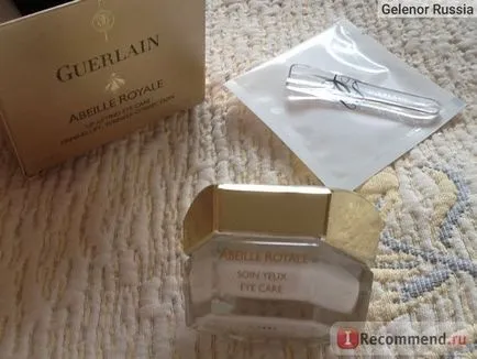 Eye Cream Guerlain Abeille Royale грижи повдигане на очите - «консултант от Guerlain ми даде добър