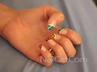 Леопард нокти - същинското проектиране на ноктите със снимки и видео инструкции