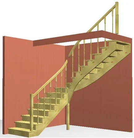 Стълбището в къщата със собствените си ръце инструкции за инсталиране за изграждане на частни ваканционни вили (снимка