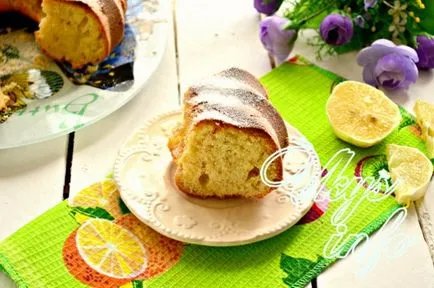 Lemon рецепта за торта със снимка