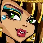 Грим Cleo де Нил - игра Чудовище високо, училищни чудовища играят онлайн безплатно