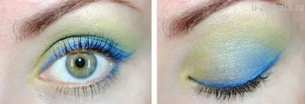 Peacock make-up a zilei