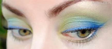 Peacock make-up a zilei