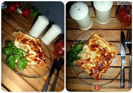 Paste Barilla lasagna (foi de lasagna) - „lasagna pregătesc cina împreună