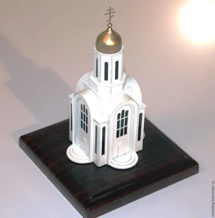 Dispunerea master-class bisericii - cum să facă structura templului bisericii aspectul său