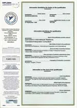 Европейското дипломно приложение (приложение към дипломата)
