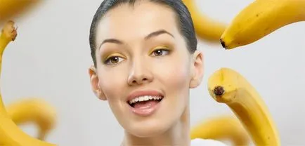 A maszk a banán ráncokkal a legjobb anti-aging receptek