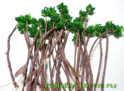 Master class de fabricație cedru bonsai-margele cu mâinile, hobbiterra - busola din lume