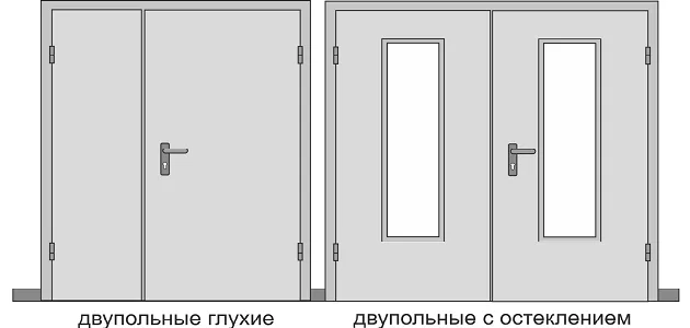 Метални противопожарни врати